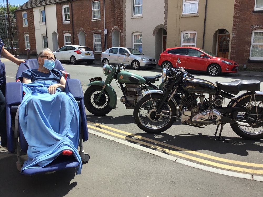 A Visit from Some Classic Motorbikes
